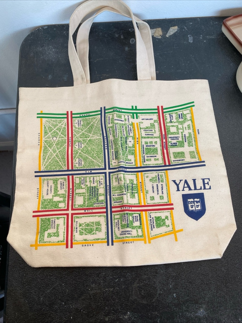 Vintage Yale Class of 1958 30th Reunion Made in USA Tote Bag